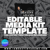 Editable Media Kit Template
